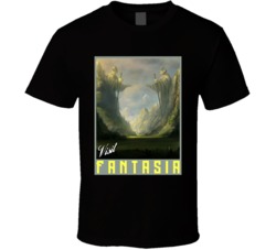 Visit Fantasia Neverending Story Fictional Destinations Fan T Shirt