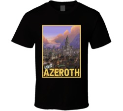 Visit Azeroth Fictional Destinations Fan T Shirt