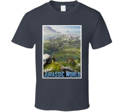 Visit Jurassic World Fictional Destinations Fan T Shirt