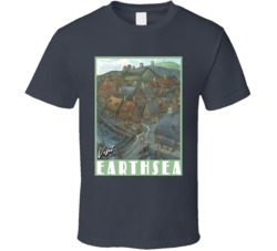 Visit Earthsea Fictional Destinations Fan T Shirt