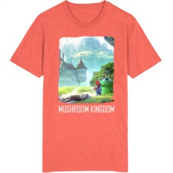Visit Mushroom Kingdom Fictional Destinations Fan Vintage Unisex T Shi