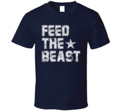 Ezekiel Zeke Elliott Feed The Beast Dallas Football Running Back Fan W
