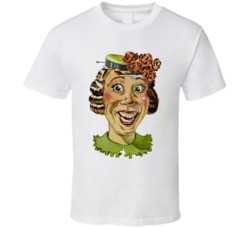 Vintage Old Maid Playing Card Character T Shirt