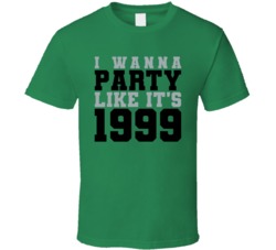 I Wanna Party Like Its 1999 Dallas Hockey Champions T Shirt