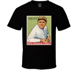 George Herman Babe Ruth Baseball Legend Big League Chewing Gum Trading