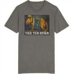 The Tin Star Vintage 1957 Movie T Shirt