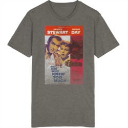 The Man Who Knew Too Much 1956 Vintage Movie T Shirt