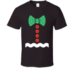 Gingerbread Man Costume Halloween Christmas Idea T Shirt