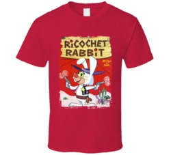 Ricochet Rabbit Coloring Book 60s Tv Cartoon Series T Shirt