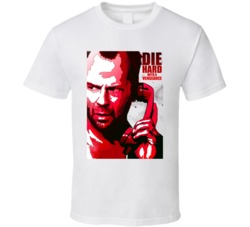 Die Hard With A Vengeance Christmas Movie T Shirt