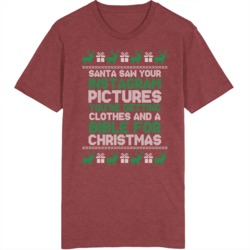 Santa Saw Your Instagram Pictures Youre Getting Clothes And A Bible Fo