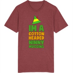 Cotton Headed Ninny Muggins Elf Movie T Shirt