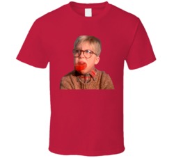 Ralphie Soap In Mouth Christmas Story T Shirt