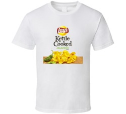 Lay's Kettle Cooked Jalapeno Potato Chips Bag Costume T Shirt
