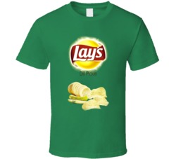 Lay's Dill Pickle Potato Chips Bag Costume T Shirt