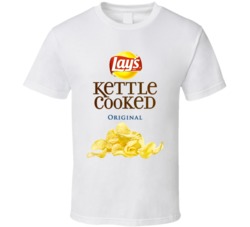 Lay's Kettle Cooked Original Potato Chips Bag Costume T Shirt