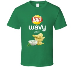 Lay's Wavy Ranch Potato Chips Bag Costume T Shirt