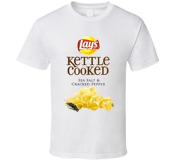Lay's Kettle Cooked Sea Salt And Cracked Pepper Potato Chips Bag Costu