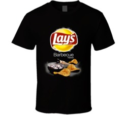 Lay's Barbecue Potato Chips Bag Costume T Shirt