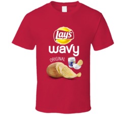 Lay's Wavy Original Potato Chips Bag Costume T Shirt