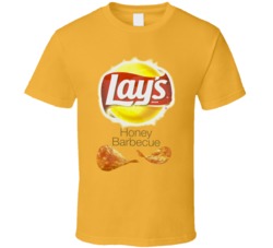 Lay's Honey Barbecue Potato Chips Bag Costume T Shirt