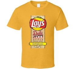 Lay's Deli Style Potato Chips Bag Costume T Shirt
