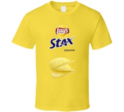 Lay's Stax Original Potato Chips Can Costume T Shirt