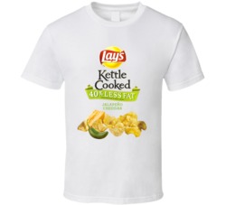 Lay's Kettle Cooked 40 Less Fat Jalapeno Cheddar Potato Chips Bag Cost