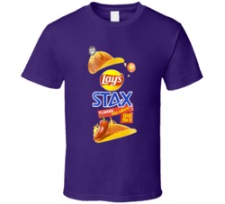 Lay's Stax Que Rico Flamas Potato Chips Can Costume T Shirt