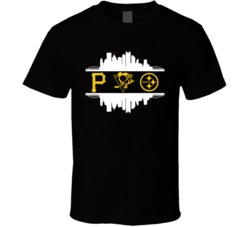 Pittsburgh City All Professional Sports Teams Super Fan T Shirt