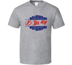 Tampa Bay City All Professional Sports Teams Super Fan T Shirt