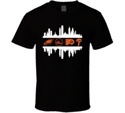 Philadelphia City All Professional Sports Teams Super Fan T Shirt