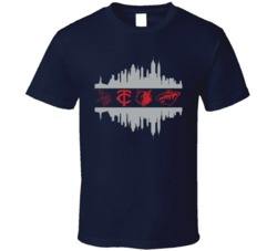 Minnesota City All Professional Sports Teams Super Fan T Shirt