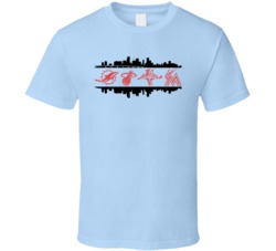 Miami City All Professional Sports Teams Super Fan T Shirt