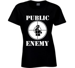 Public Enemy As Seen On The Boys Season 2 Tv Show Ladies T Shirt