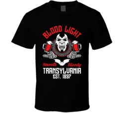 Blood Light Smooth Bloody Translyvania Est 1897 Funny Halloween Parody