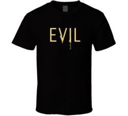 Evil Logo Thriller Tv Show T Shirt