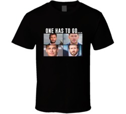 One Has To Go The Chris Show Down Funny Amy Berg Tweet T Shirt