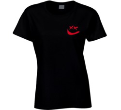 Faze Rug Crimson Movie Horror Smile Halloween Ladies T Shirt