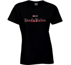 Wandavision Movie 2020 Logo Ladies T Shirt