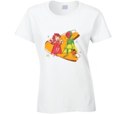 Wandavision Movie Retro Ladies T Shirt