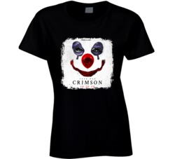 Faze Rug Crimson Movie Horror Clown Halloween Ladies T Shirt