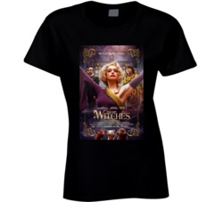 Witches Movie Anne Hathaway 2020 Halloween Spooky Ladies T Shirt