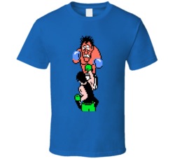 Don Flamenco Mike Tyson Punch Out Characters Retro Video Game Gamer Fa