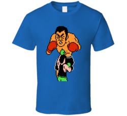 Piston Honda Mike Tyson Punch Out Characters Retro Video Game Gamer Fa