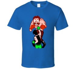 Von Kaiser Mike Tyson Punch Out Characters Retro Video Game Gamer Fan 