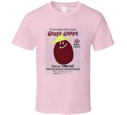 Pillbury's Funny Face Goofy Grape Drink Mix Retro Food Wrapper Worn Lo