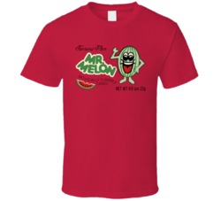 Mr Melon Flavored Candy Retro Sweet Box T Shirt