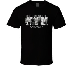 The Trial Of The Chicago 7 Characters Netflix Movie Title Worn Look T 