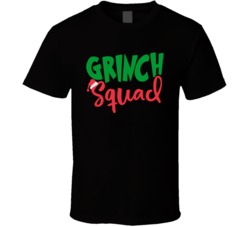 Grinch Squad Christmas Movie T Shirt